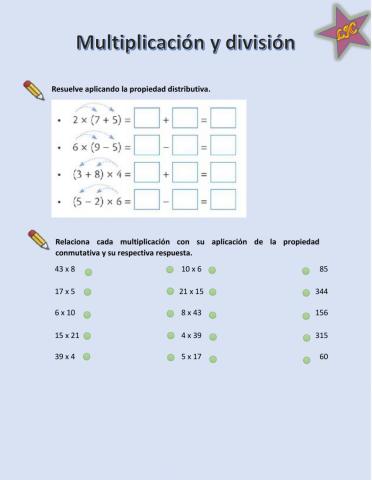 Multiplicaciones y divisiones