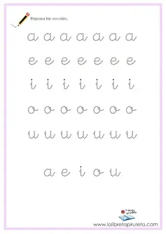 Las vocales ratones 1