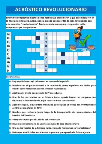 Revolución de Mayo - Acróstico