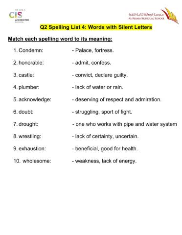 Q2 Spelling L4