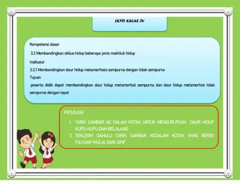 Metamorfosis sempurna dan tidak sempurna