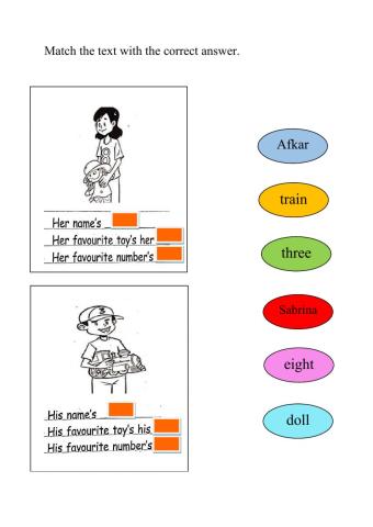 Comprehension and verb to be