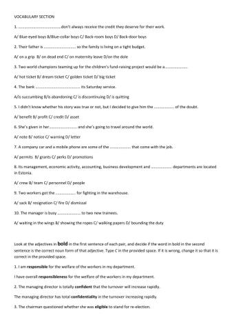 TERM TEST 1 11th grade