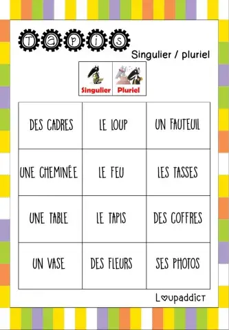 Singulier-pluriel