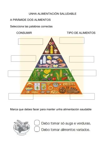 Unha alimentación saudable