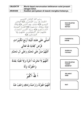 Ibadah : Solat Jenazah