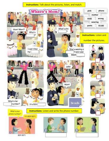 Story Phone number What does she look like