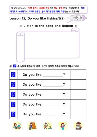 Do you like fishing?