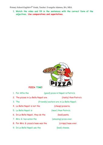 Comparatives-Superlatives