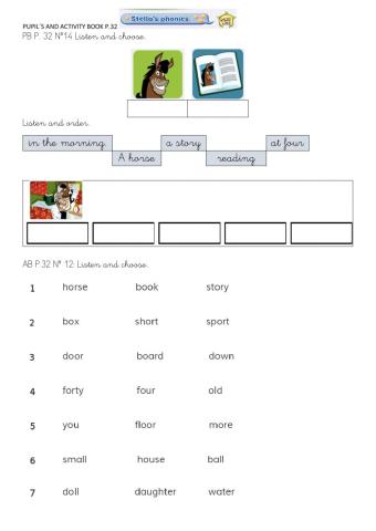 Phonics unit 3
