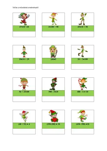 Műveletek 500-as szmkörben