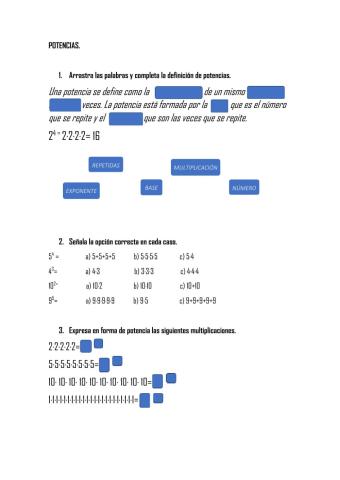 Potencias