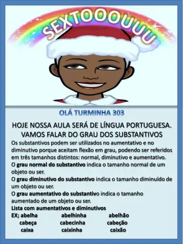 Grau dos substantivos