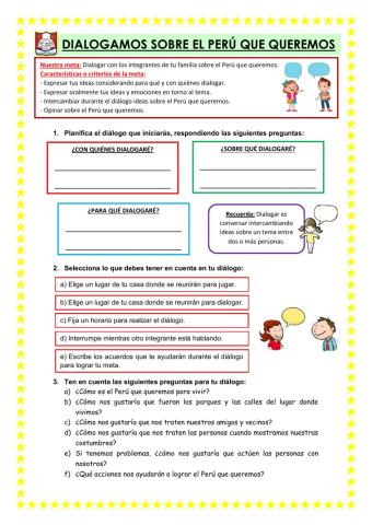 Dialogamos sobre el peru que queremos