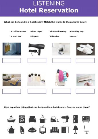 Vacation - Hotel reservation