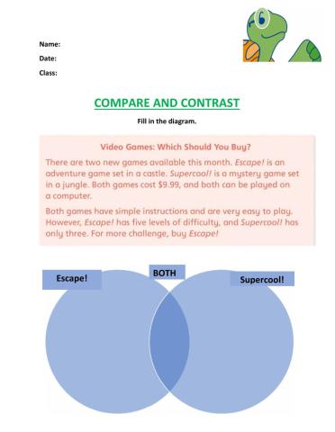 Compare and COntrast