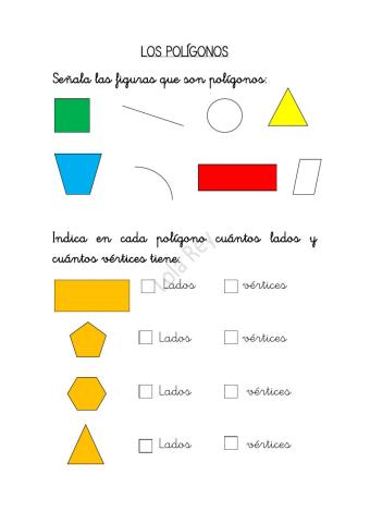 Identificación de polígonos