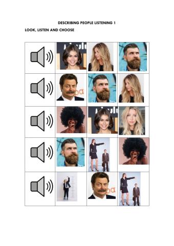 Description Listening 1