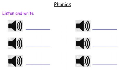 Phonics Quiz 2
