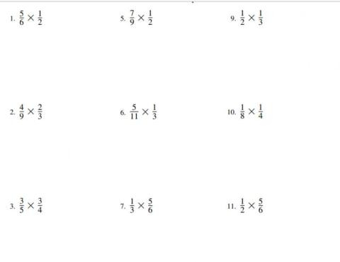 Multiplication fraction
