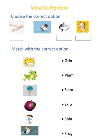 Vowels review 2
