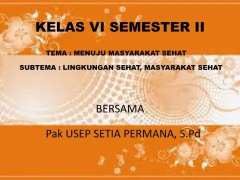 Media Pembelajaran - Kelas 6