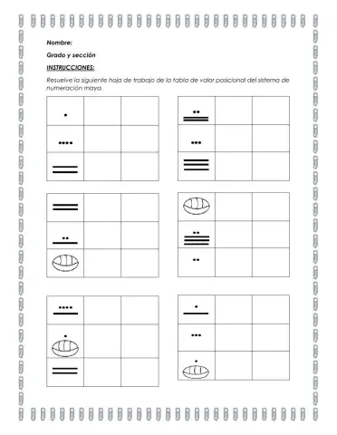 Sistema de numeración maya