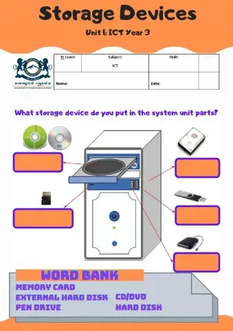 Secondary Storage Devices