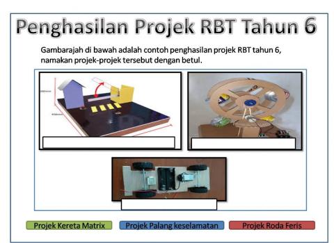Rekabentuk projek RBT tahun 6