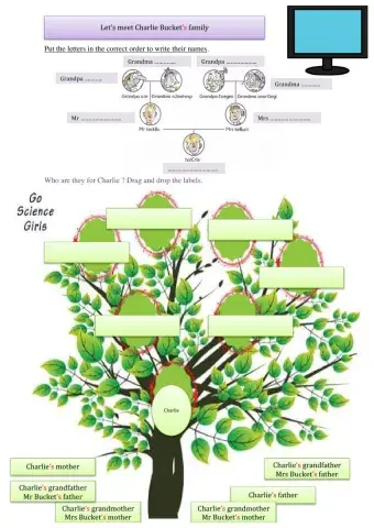 Charlie Bucket's family