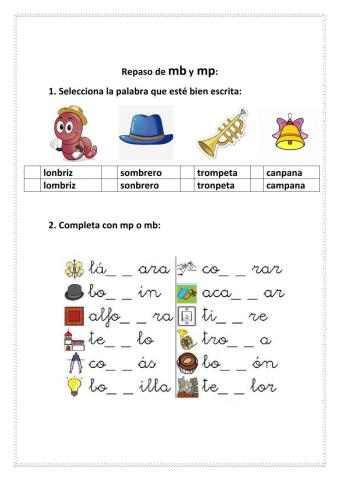 Repaso de mb mp