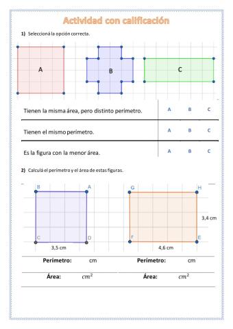 Actividad con calificación