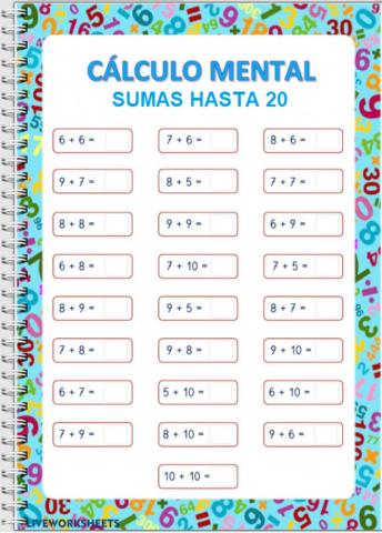 CÁLCULO MENTAL 4