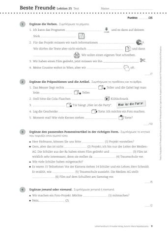 BF - Lektion 25 -Test