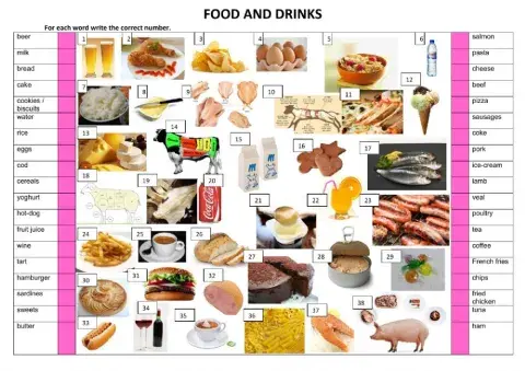 Food and drinks