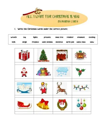 All i want for christmas is you