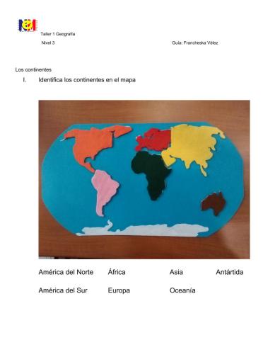 Continentes Montessori