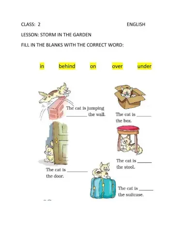 Prepositions