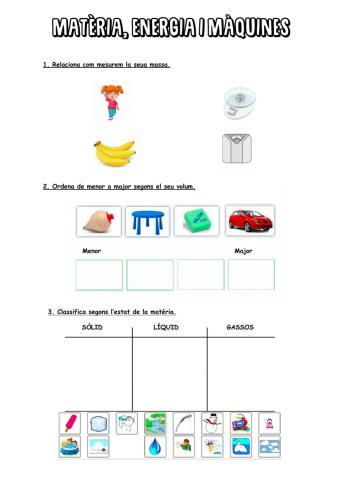 Repàs matèria, energia i màquines