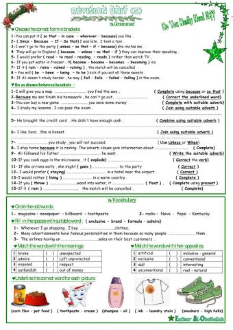 MG5 Unit 5 Revision