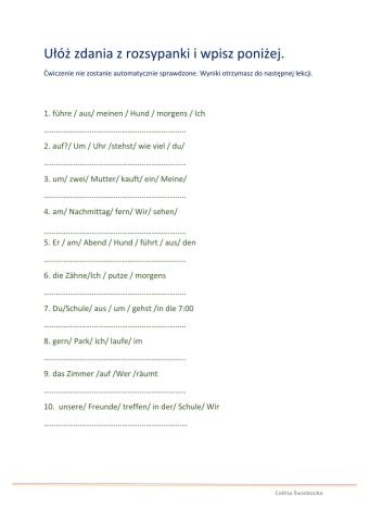 Czasowniki rozdzielnie złożone