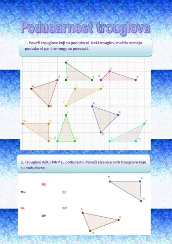 Podudarnost trouglova