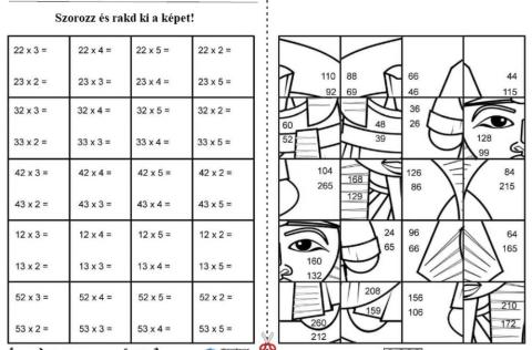 Kétjegyű szám szorzása