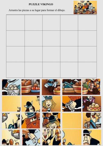 Puzzle vikingo