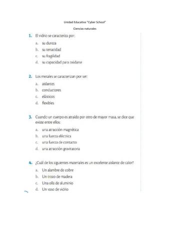 Propiedades de los materiales