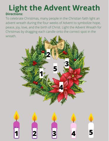 Light the Advent Wreath