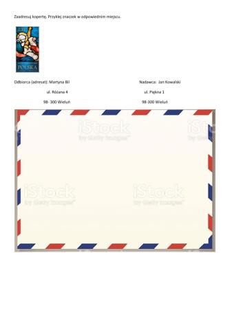 Adresowanie koperty