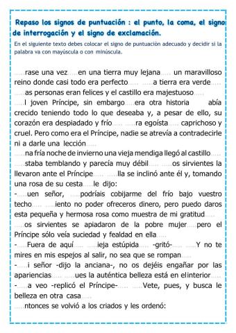 Signos de puntuación