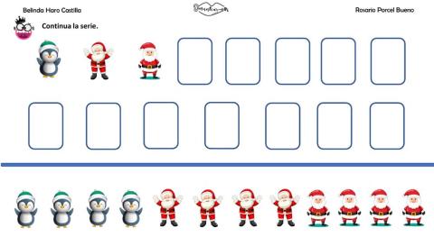 Navidad: serie de 3 elementos 1