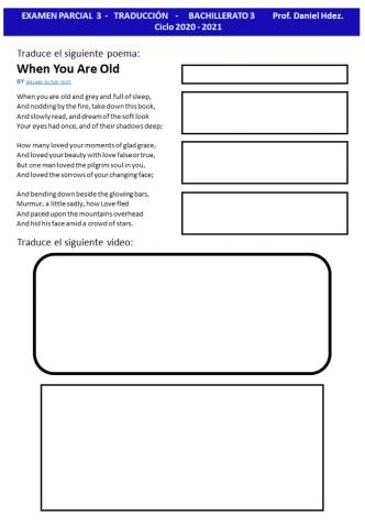 Examen Traducción 3 3er Parcial